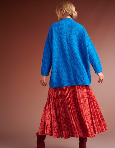 BRODY OVERSIZED SWEATSHIRT (TURQUOISE) KARAVAN BLOUSES 2