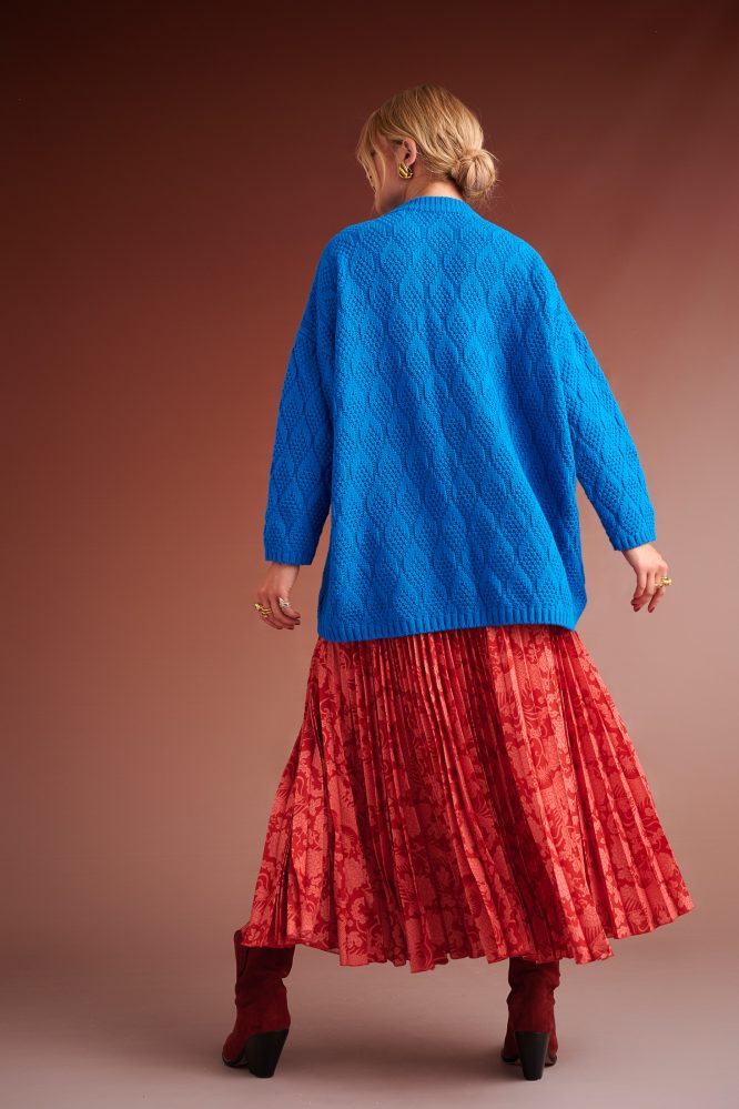 BRODY OVERSIZED SWEATSHIRT (TURQUOISE) KARAVAN BLOUSES 4