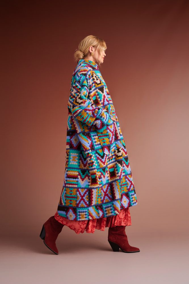 LENNOX OVERSIZED ΖΑΚΑΡ ΠΑΛΤΟ (MULTI) KARAVAN ΝΕΕΣ ΑΦΙΞΕΙΣ 4
