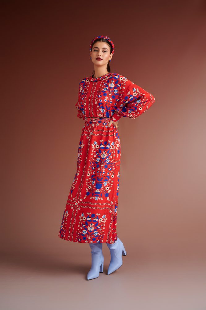 PETUNIA MIXI ΦΟΡΕΜΑ ΜΕ ΦΟΥΣΚΩΤΑ ΜΑΝΙΚΙΑ (RED) KARAVAN ΝΕΕΣ ΑΦΙΞΕΙΣ 7