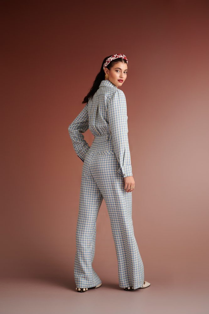OLIVER WESTERNJUMPSUIT CHECK SHIRT KARAVAN CLOTHES 4