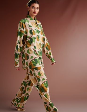 OSMAN TROUSERS WITH ELASTIC WAIST (PEARS) KARAVAN CLOTHES 2