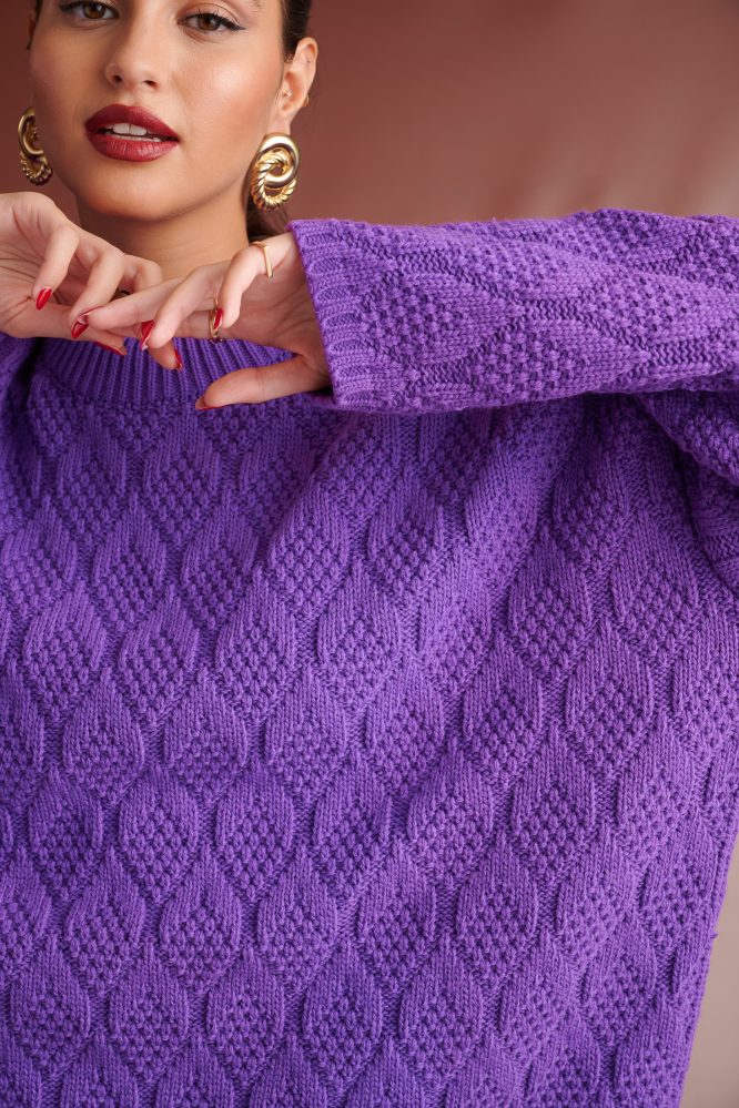 BRODY OVERSIZED ΠΟΥΛΟΒΕΡ (PURPLE) KARAVAN ΜΠΛΟΥΖΕΣ 8