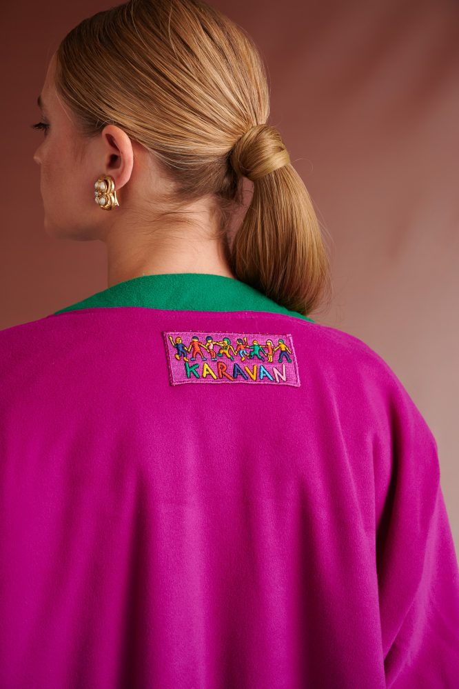 KALIA BOMBER  ΜΠΟΥΦΑΝ (MAGENDA GREEN) KARAVAN ΜΠΟΥΦΑΝ 4