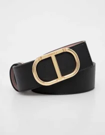 TWO-TONE BELT WITH LOGOTYPE TWINSET ACCESSORY 7