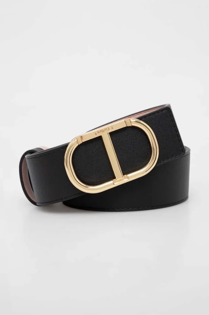 TWO-TONE BELT WITH LOGOTYPE TWINSET ACCESSORY 3
