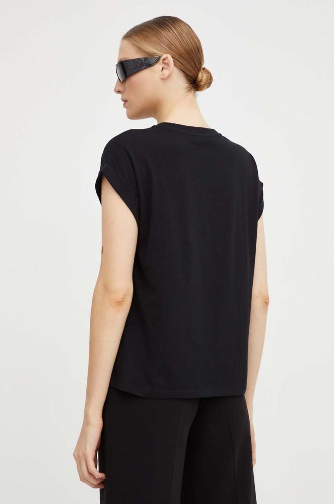 T-SHIRT WITH OVAL T LOGO TWINSET BLOUSES 4