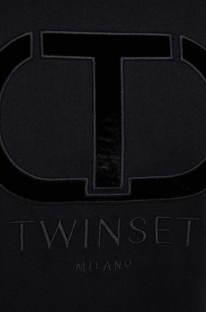 T-SHIRT WITH OVAL T LOGO TWINSET BLOUSES 7