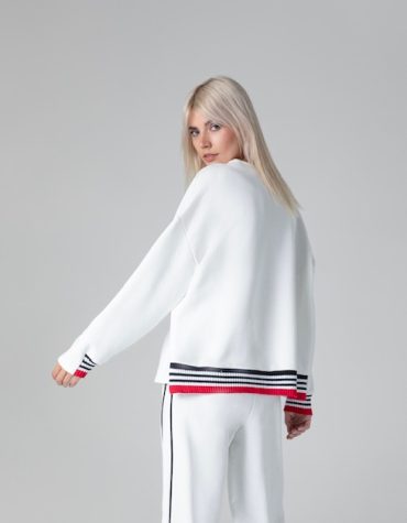 OLGA SWEATSHIRT WITH MAMOUSH RUBBERS BLOUSES