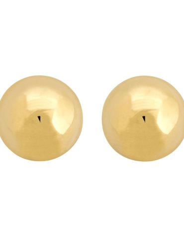 BULL EARRINGS BEAD STUDS MAXI GOLD EDBLAD ACCESSORY 2