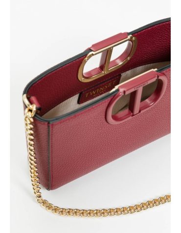 ‘LILA’ BAG WITH OVAL T HANDLETWINSET ACCESSORY