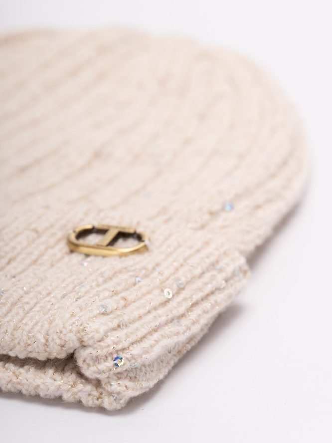 HAT WITH LUREX AND SEQUINS TWINSET ACCESSORY 5