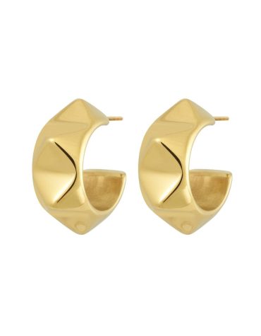 PEAK RIVET EARRINGS GOLD EDBLAD ACCESSORY