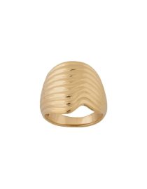 RING RIPPLES STUDS S GOLD EDBLAD ACCESSORY 5