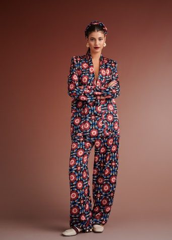 QASIM TROUSERS WITH ELASTIC WAIST KARAVAN CLOTHES