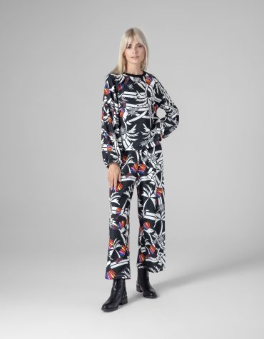 DEBBY SWEATSHIRT WITH SLEEVE MAMOUSH BLOUSES