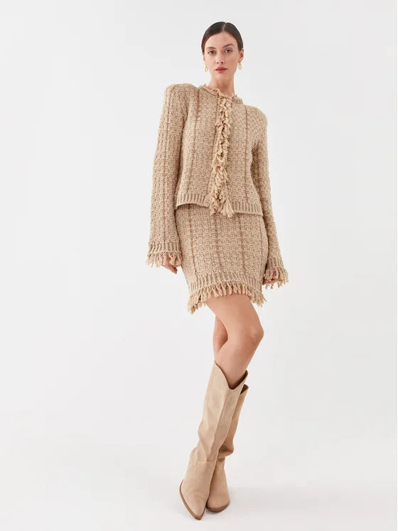 KNITTED JACKET TWINSET CLOTHES 4