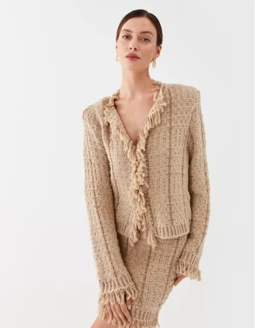 KNITTED JACKET TWINSET CLOTHES