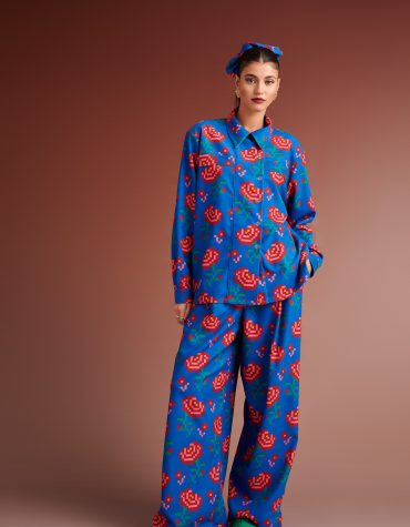 PALMIRA SHIRT (COBALT BLUE) KARAVAN CLOTHES