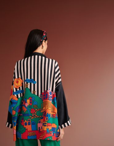 INGRID OVERSIZED SHIRT (BLACK) KARAVAN CLOTHES 2