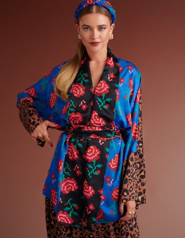 REMI KIMONO (THREE/PATTERN) KARAVAN BLOUSES
