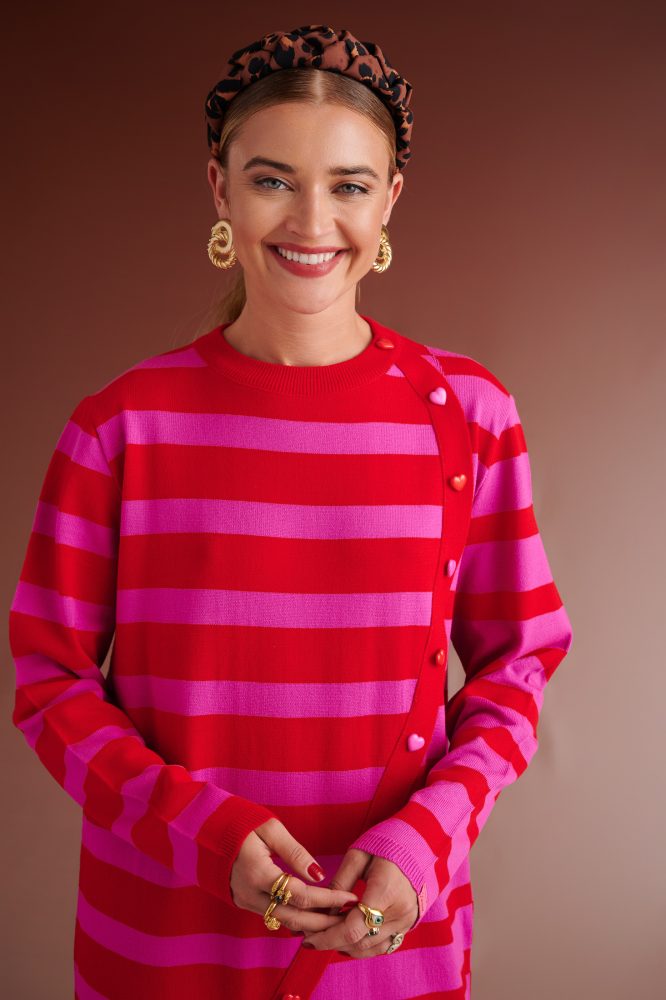 BRANDON ΠΛΕΚΤΟ ΡΙΓΕ ΦΟΡΕΜΑ (RED/PINK) KARAVAN ΝΕΕΣ ΑΦΙΞΕΙΣ 9
