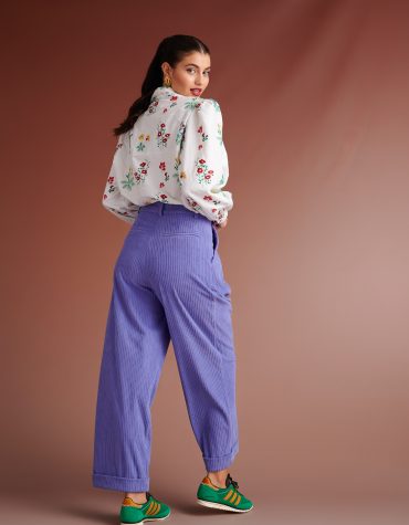 THOMAS CORDUROY TROUSERS (PURPLE) KARAVAN CLOTHES 2