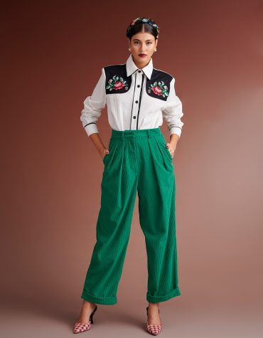 THOMAS CURDUROY (GREEN) KARAVAN CLOTHES