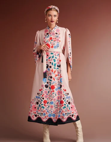 MARILITA WRAP DRESS (IVORY) KARAVAN CLOTHES