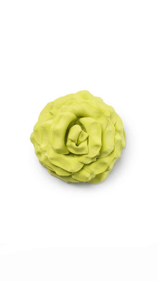 LIME FLOWER BROOCH KALEIDO ACCESSORY 15