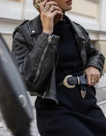 “BLINDING” LEATHER BELT INDIVIDUAL ACCESSORY 2