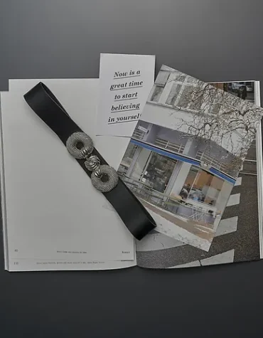 “TRUST” LEATHER BELT INDIVIDUAL ACCESSORY 2