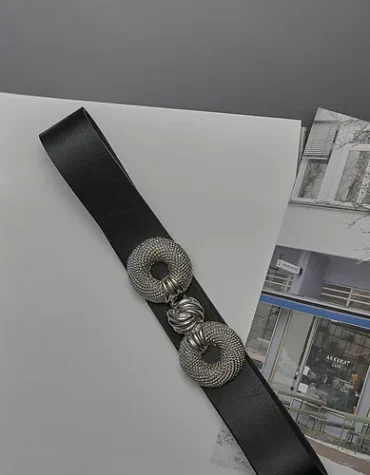 “TRUST” LEATHER BELT INDIVIDUAL ACCESSORY