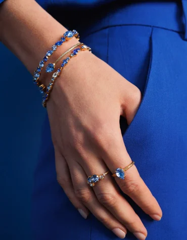 ANTONIA BANGLE/BLUE COMBO CAROLINE SVEDBOM new arrivals 2