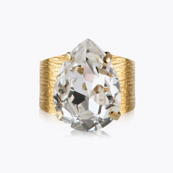 CLASSIC DROP RING/CRYSTAL CAROLINE SVEDBOM ΑΞΕΣΟΥΑΡ 3