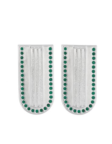 FILIPPA EARRINGS (GREEN) KALEIDO ACCESSORY