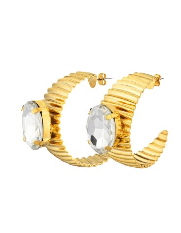 OMEN EARRINGS (GOLD) KALEIDO ACCESSORY