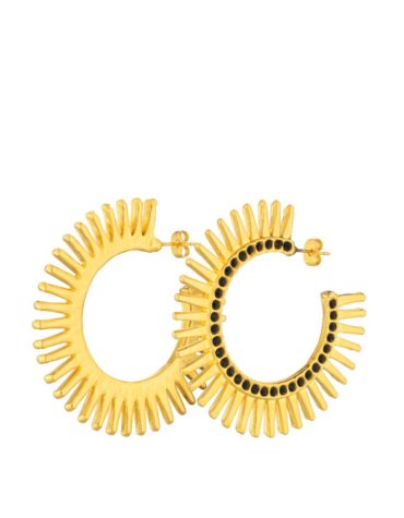 FEYROUZ EARRINGS (BLACK) KALEIDO ΑΞΕΣΟΥΑΡ