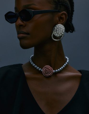 THEOGONY EARRINGS (SILVER) KALEIDO ACCESSORY 2