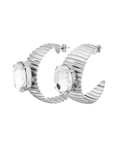 OMEN EARRINGS (SILVER) KALEIDO ACCESSORY
