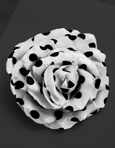 POLKA DOT FLOWER BROOCH ΑΞΕΣΟΥΑΡ