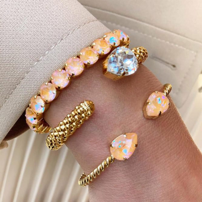 CLASSIC ROPE BRACELET/CRYSTAL CAROLINE SVEDBOM ΑΞΕΣΟΥΑΡ 4