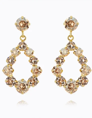 MINI DELIA EARRINGS GOLD-GOLDEN COMBO CAROLINE SVEDBOM new arrivals