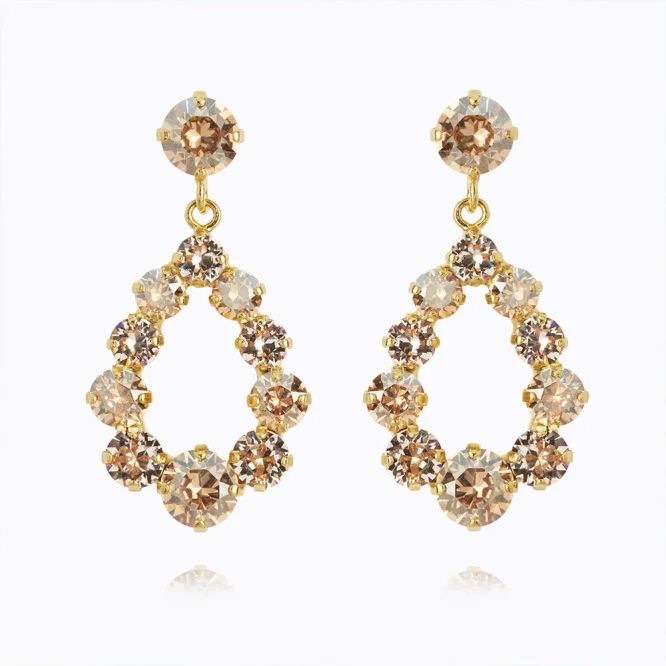 MINI DELIA EARRINGS GOLD-GOLDEN COMBO CAROLINE SVEDBOM ΝΕΕΣ ΑΦΙΞΕΙΣ 3