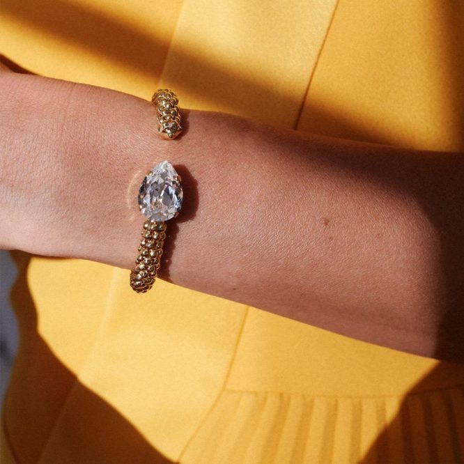 CLASSIC ROPE BRACELET/CRYSTAL CAROLINE SVEDBOM ΑΞΕΣΟΥΑΡ 5