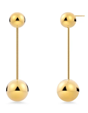 DIEGO EARRINGS GOLD EDBLAD new arrivals