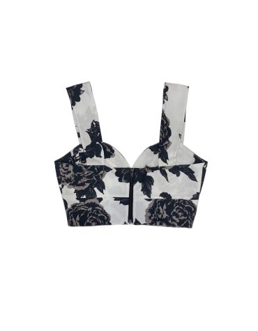 IRO CROP TOP (WHITE ROSES) MAMOUSH CLOTHES 2