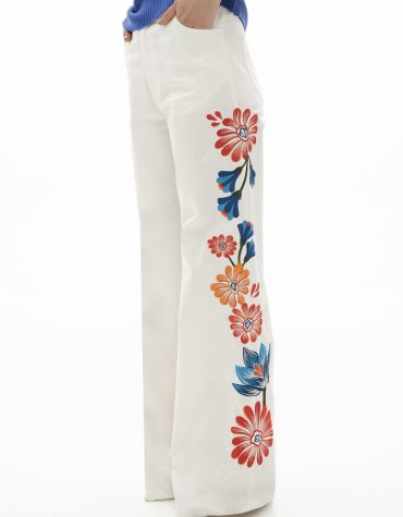 ADA BOOTCUT ΠΑΝΤΕΛΟΝΙ ΜΕ KENTHMA MAMOUSH OUTLET -70%