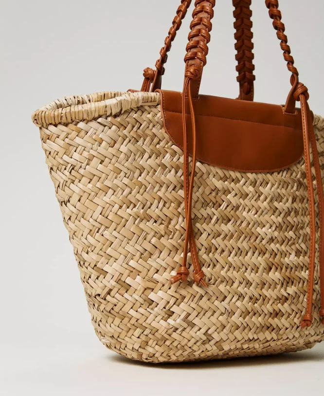 WOVEN STRAW SHOPPER ΤΣΑΝΤΑ TWINSET new arrivals 12