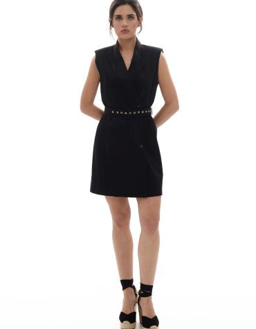 ALINA MINI ΦΟΡΕΜΑ/ΓΙΛΕΚΟ ΜΕ ΦΟΔΡΑ ΜΠΑΝΑΝΕΣ MAMOUSH OUTLET -70%